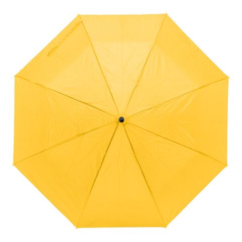 Pongee (190T) umbrella Zachary yellow | Without Branding | not available | not available