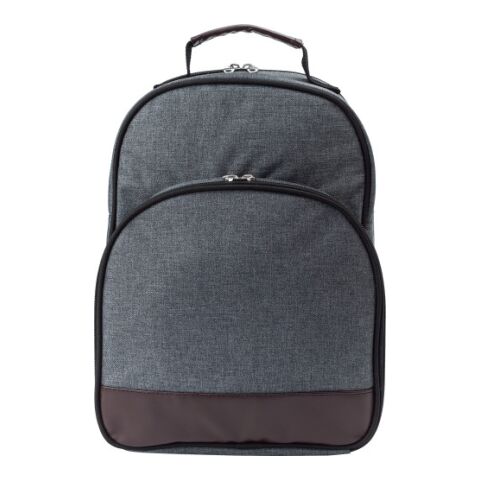 Polycanvas (600D) picnic cooler bag Jolie grey | Without Branding | not available | not available