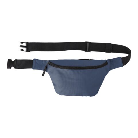 Polyester (600D) waist bag Leonardo blue | Without Branding | not available | not available