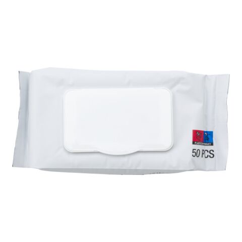 Pouch with 50 wet tissues (75% alcohol) Estella white | Without Branding | not available | not available