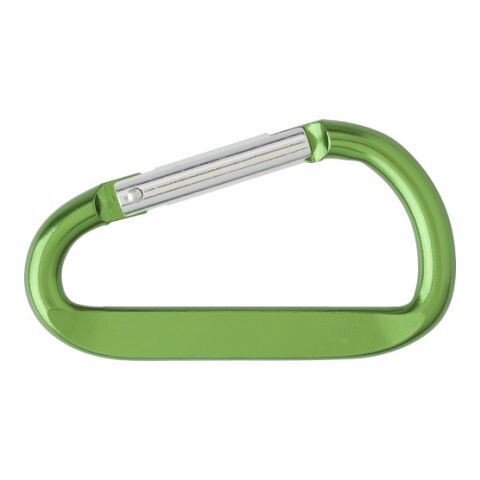 Aluminium carabiner key chain Guilermo light green | Without Branding | not available | not available
