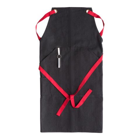 Polyester and cotton apron Liana red | Without Branding | not available | not available