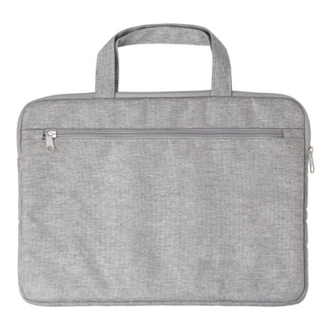 RPET laptop bag Ibrahim grey | Without Branding | not available | not available
