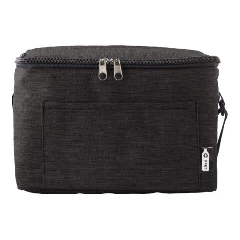 Polyester (600D) and RPET cooler bag Isabella black | Without Branding | not available | not available