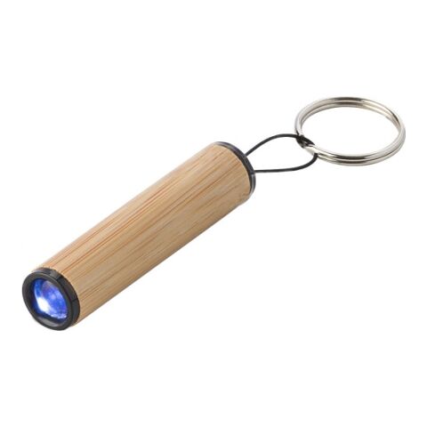 Bamboo mini torch with keychain Ilse brown | Without Branding | not available | not available