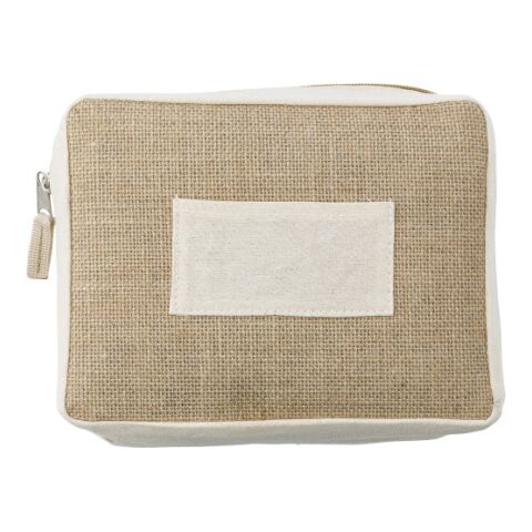 Jute toiletry bag Julian brown | Without Branding | not available | not available