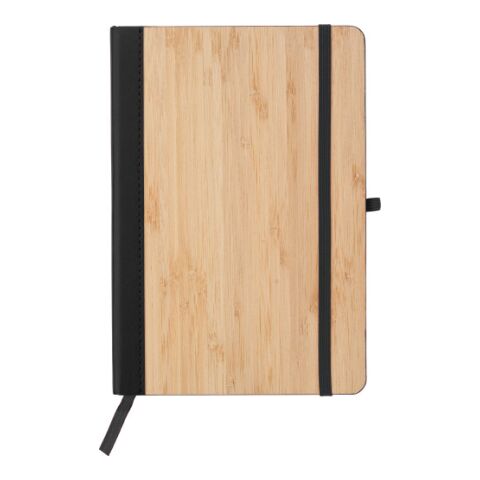 PU and bamboo notebook Dorita black | Without Branding | not available | not available