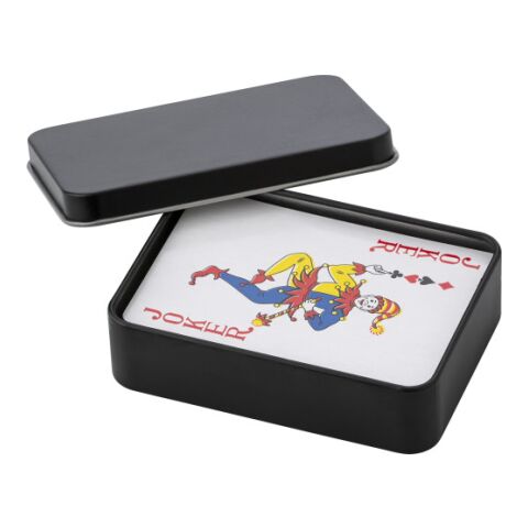 Metal tin with playing cards Nathan
