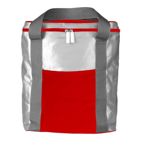 Polyester (420D) cooler bag Theon red | Without Branding | not available | not available