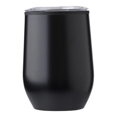 Stainless steel travel mug Zoe black | Without Branding | not available | not available