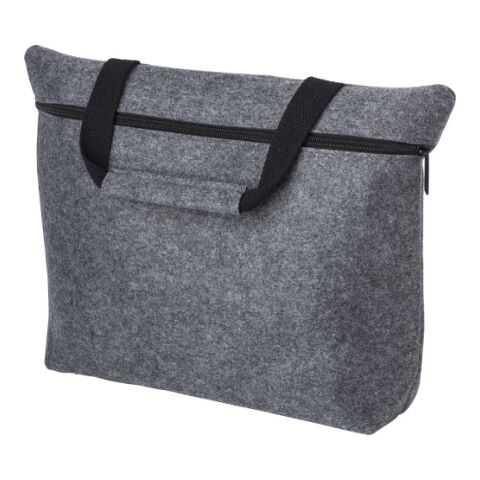 RPET felt document bag Scarlett grey | Without Branding | not available | not available