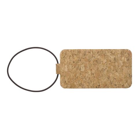 Cork luggage tag Makai brown | Without Branding | not available | not available