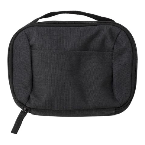 Polyester (600D) travel pouch Jace anthracite | Without Branding | not available | not available