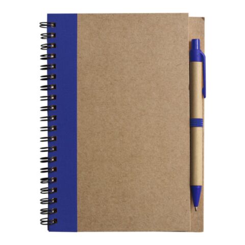 Stella wire bound notebook with ballpen blue | Without Branding | not available | not available