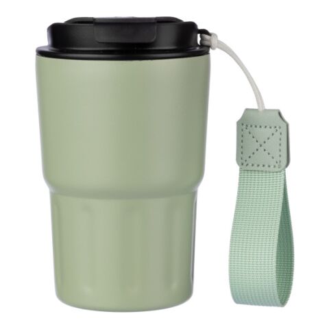 Stainless steel double walled mug Louisa