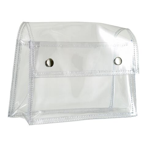 Halfar bag with press buttons UNIVERSAL transparent | no Branding