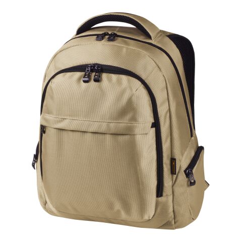 Halfar notebook backpack MISSION beige | no Branding | not available