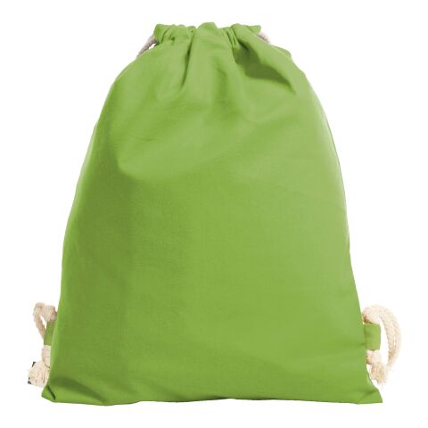 Halfar drawstring bag EARTH lime | no Branding | not available