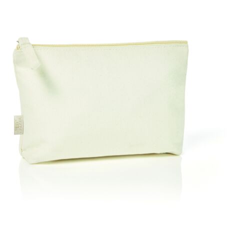 Halfar zipper bag ORGANIC S beige | no Branding