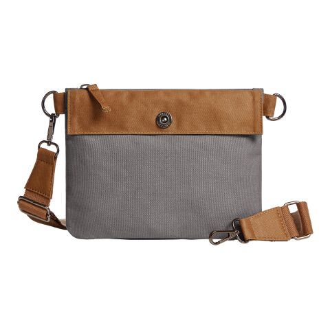 Halfar zipper bag LIFE grey-brown | no Branding | not available