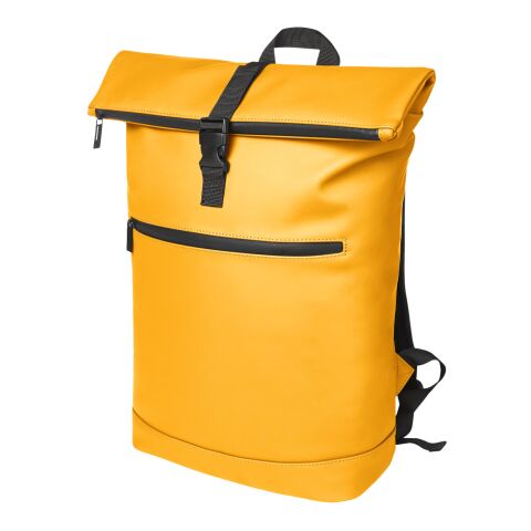 Halfar laptop backpack PURE yellow | Without Branding