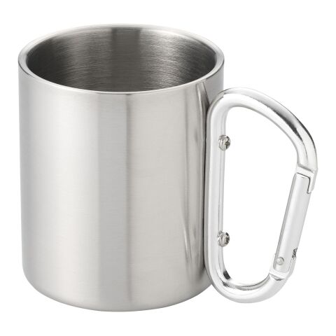 Alps 200 ml insulated mug with carabiner Standard | Silver | No Branding | not available | not available