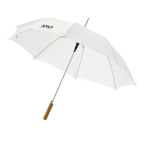 Lisa 23&quot; auto open umbrella Standard | White | No Branding | not available | not available | not available