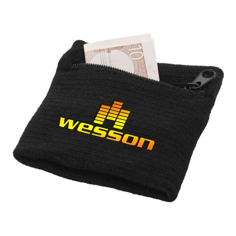 Sweatband With Zipped  Standard | Solid black | No Branding | not available | not available | not available