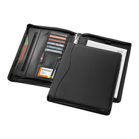 Ebony A4 briefcase portfolio solid black | No Branding | not available | not available