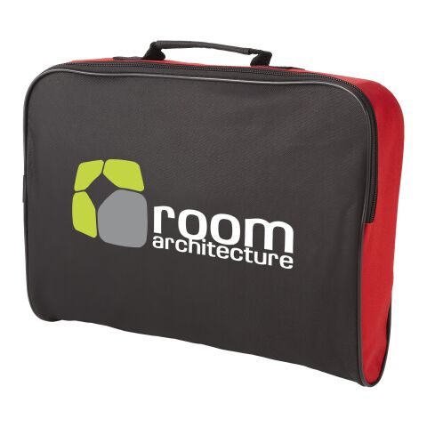 Florida Conference Bag  Standard | Solid black-Red | No Branding | not available | not available | not available