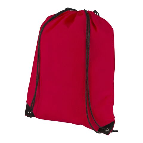 Evergreen non-woven drawstring backpack Standard | Red | No Branding | not available | not available