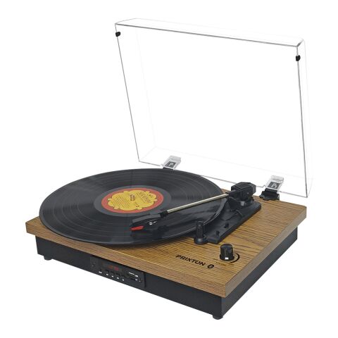 Prixton Studio vinyl turntable Wood | No Branding