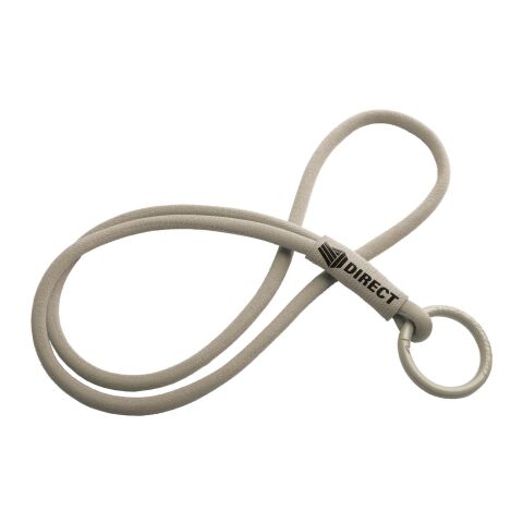 Tubyard lanyard with elastic tube