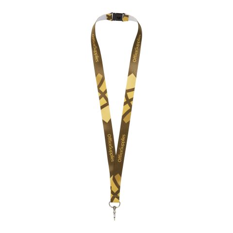 Adel sublimation lanyard - single side Standard | White | 10mm | No Branding | not available | not available