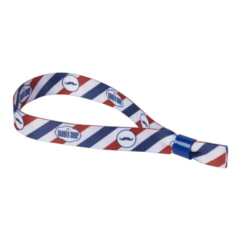 El sublimation festival bracelet double Standard | Dark blue | Sublimation | all over, back | 15 mm x 330 mm