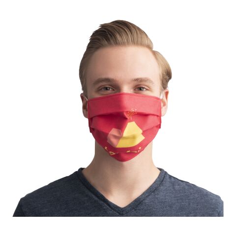 Sublimation reuseable mask with elastic bands Standard | White | No Branding | not available | not available