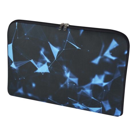 Mila 17&quot; sublimation laptop sleeve  Solid black-White | Not applicable | No Branding | not available | not available