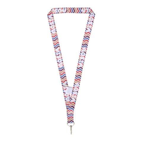 Neve sublimation lanyard with loop White | 20mm | No Branding | not available | not available