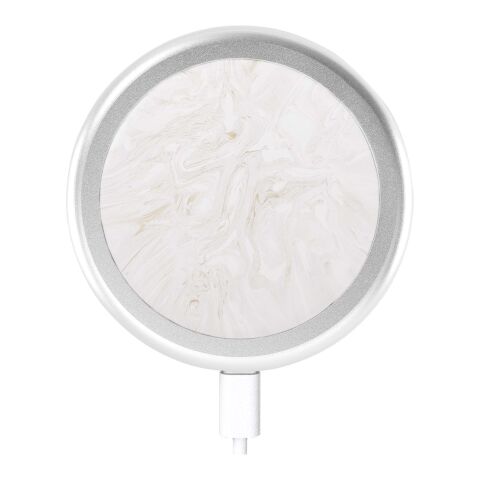 gomi 15W recycled plastic wireless charging pad Pearl