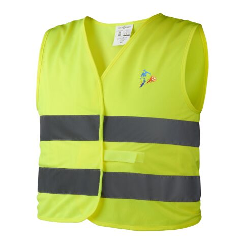 Reflective kids safety vest HW1 (XS) Standard | Neon yellow | No Branding | not available | not available