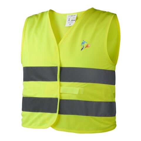 Reflective kids safety vest HW1 (XS) Standard | Yellow | No Branding | not available | not available