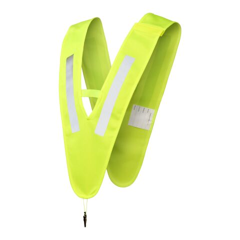 V-shaped reflective safety vest Standard | Yellow | No Branding | not available | not available