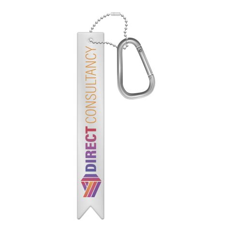 H9 Reflective hanger with carabiner White | No Branding | not available | not available