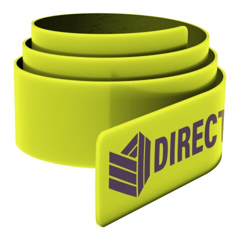 RFX™ 34 cm reflective TPU slap wrap Neon yellow | No Branding | not available | not available