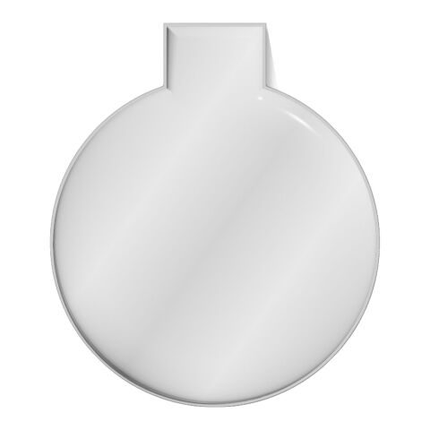 RFX™ round reflective PVC magnet large Standard | White | No Branding | not available | not available