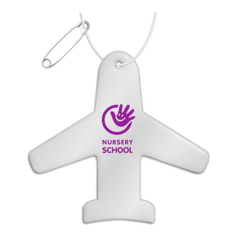 RFX™ plane reflective TPU hanger Standard | White | No Branding | not available | not available