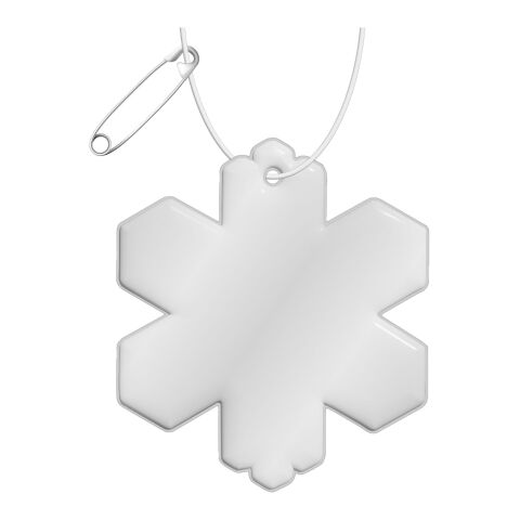 RFX™ snowflake reflective TPU hanger Standard | White | No Branding | not available | not available
