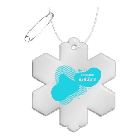 RFX™ snowflake reflective TPU hanger