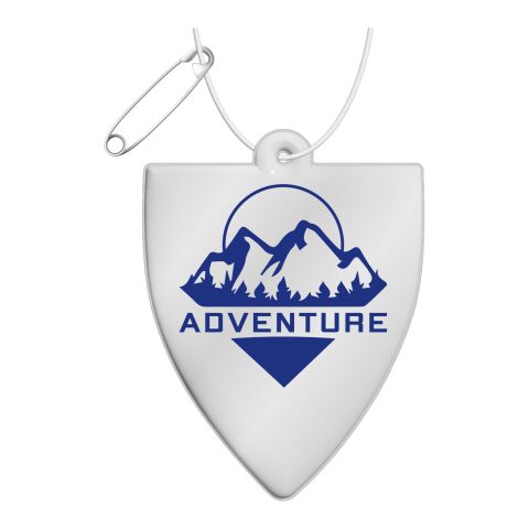 RFX™ badge reflective TPU hanger White | No Branding | not available | not available