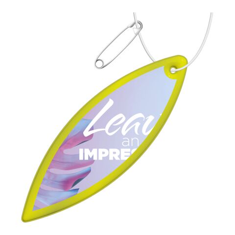 RFX™ ellipse reflective PVC hanger Standard | Neon yellow | No Branding | not available | not available